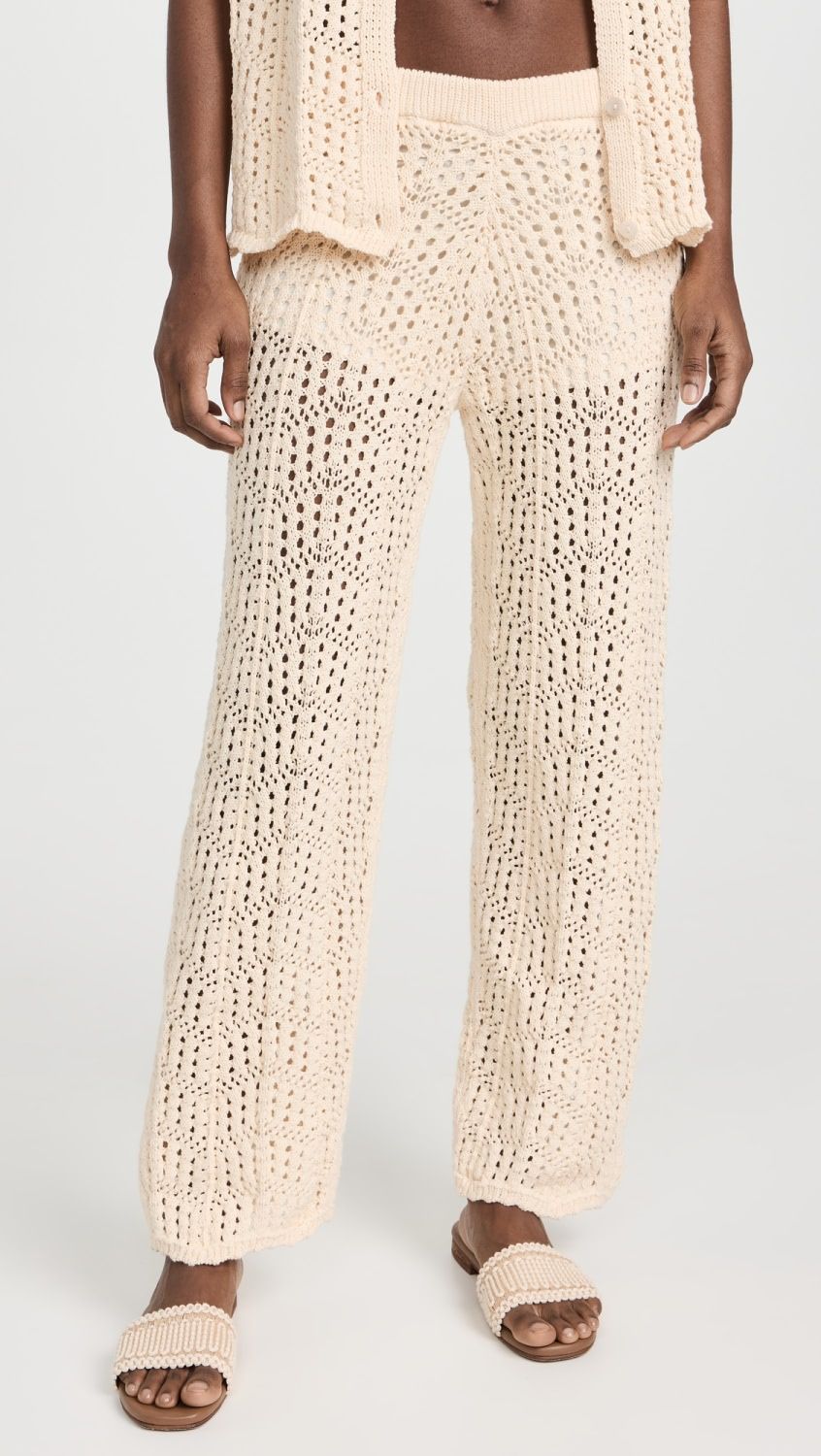 Poppie Crochet Pants | Shopbop