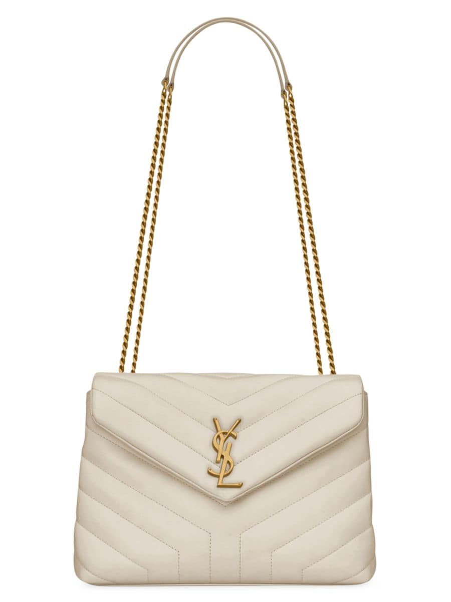 Loulou Small Chain Bag in Quilted ''Y'' Leather | Saks Fifth Avenue
