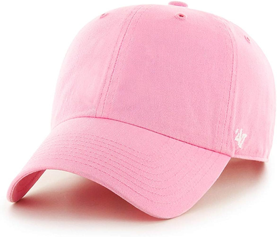 47 Blank Classic Clean Up Cap, Adjustable Plain Baseball Hat for Men and Women | Amazon (US)