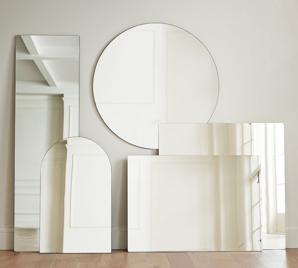 Rienne Frameless Mirror Collection | Pottery Barn (US)