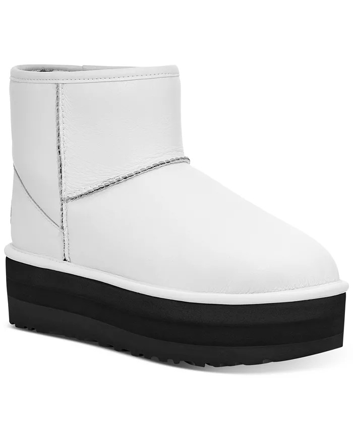 Women's Classic Mini Warm-Lined Platform Booties | Macys (US)