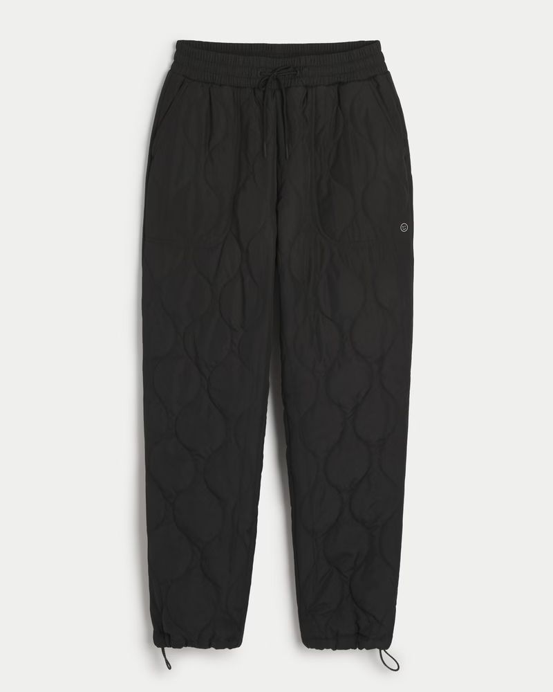 Gilly Hicks Active Quilted Puffer Pants | Hollister (US)