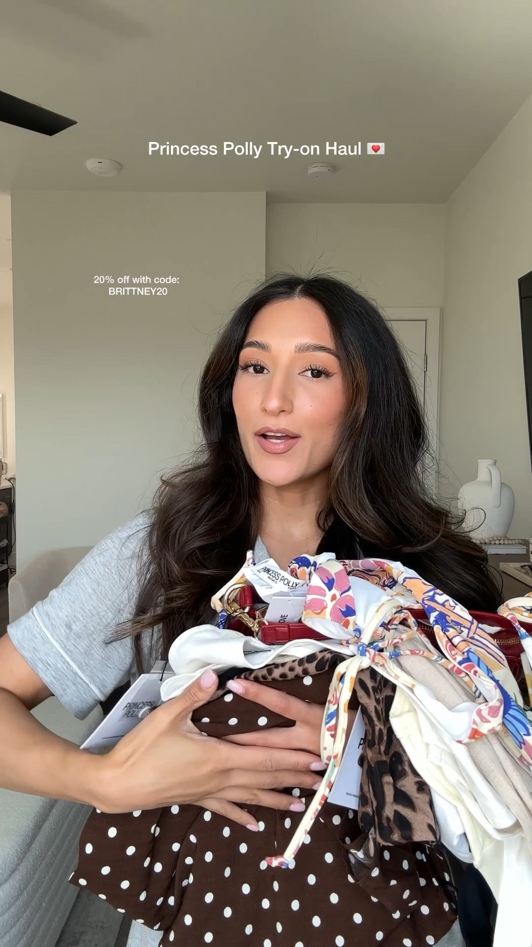 Princess Polly haul 🌷 use code BRITTNEY20 to save 20% off your order 🫶🏽 wearing a US 4 in almost everything! 

#LTKStyleTip #LTKFindsUnder100 #LTKPetite