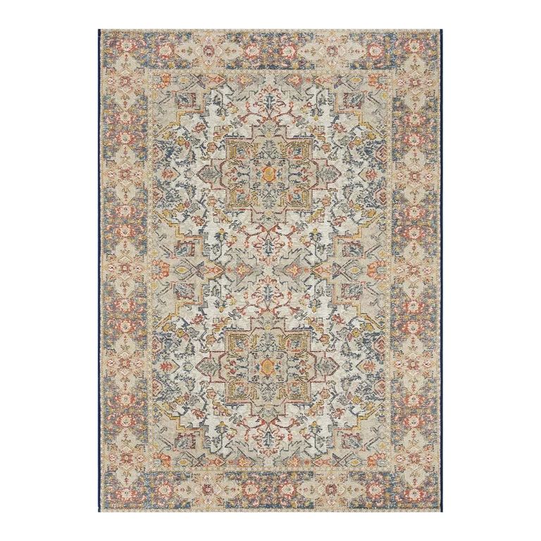 Better Homes & Gardens Multi-Color Rana Persian 7' x 10' Outdoor Rug | Walmart (US)