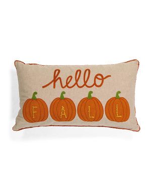 14x24 Hello Fall Pillow | TJ Maxx