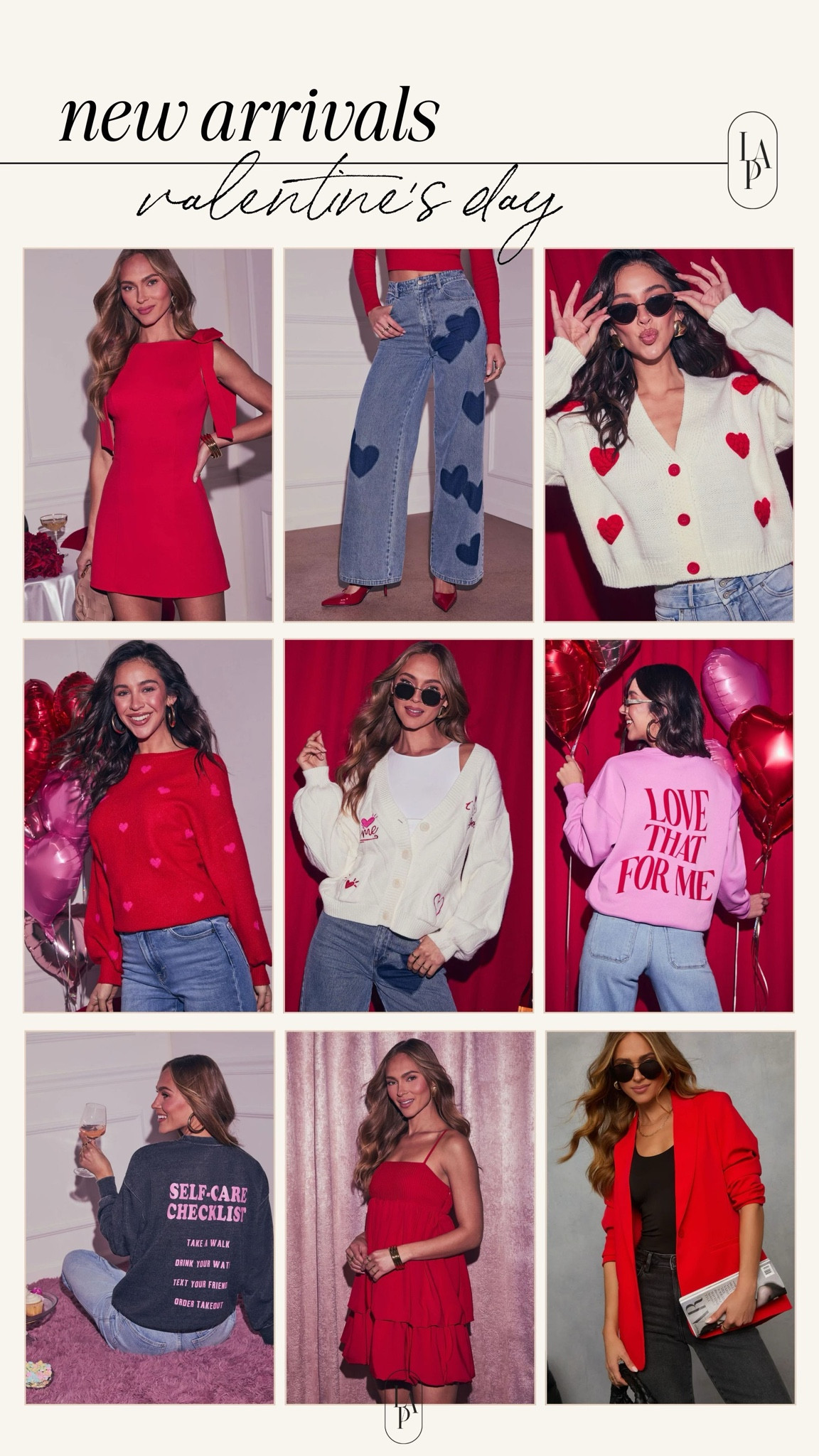 Valentine’s Day new arrivals! Use code laurenpsave25 

#LTKFindsUnder100