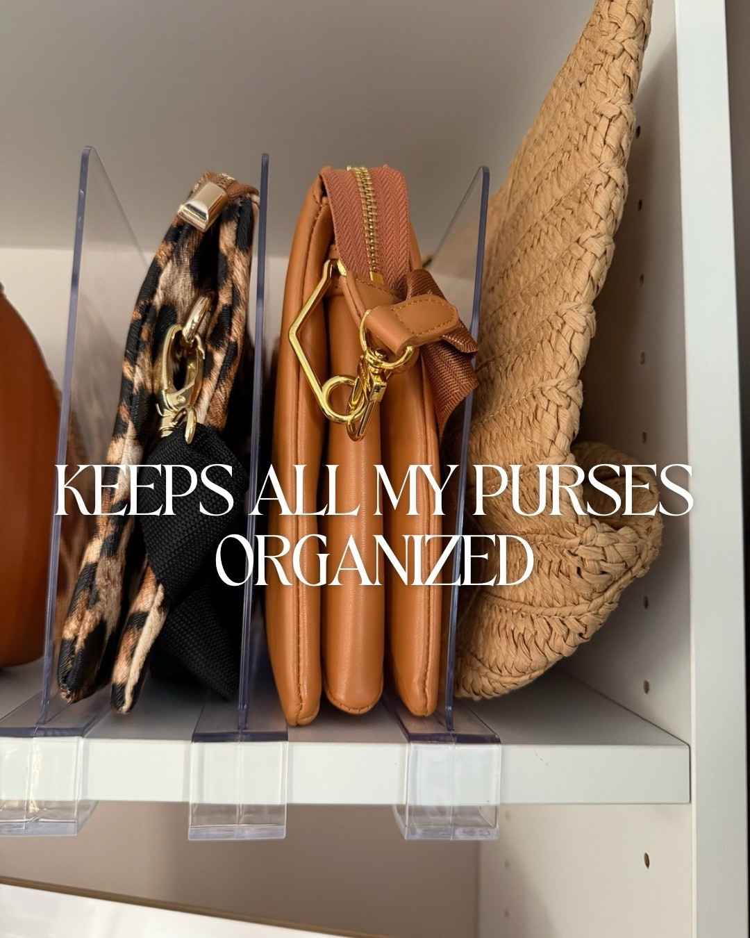 Acrylic purse organizer

#LTKHome #LTKFindsUnder50 #LTKSeasonal