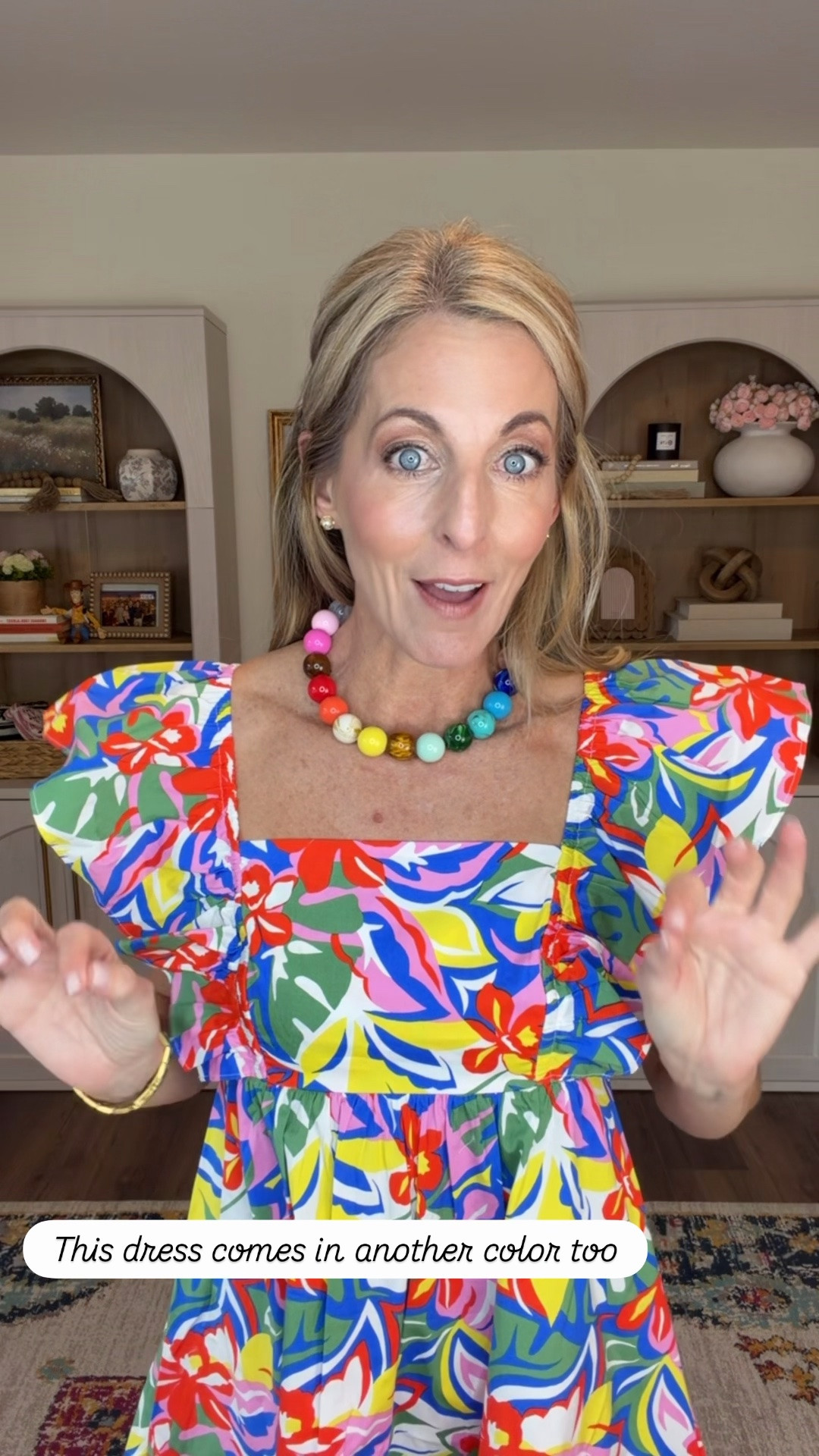 This pattern for this dress is one of my very favorites. You will love that this dress has pockets of fun, vibrant print wearing a size extra small pair it with some Walmart jellies.

#LTKgrwm #LTKootd #LTKmomlife
