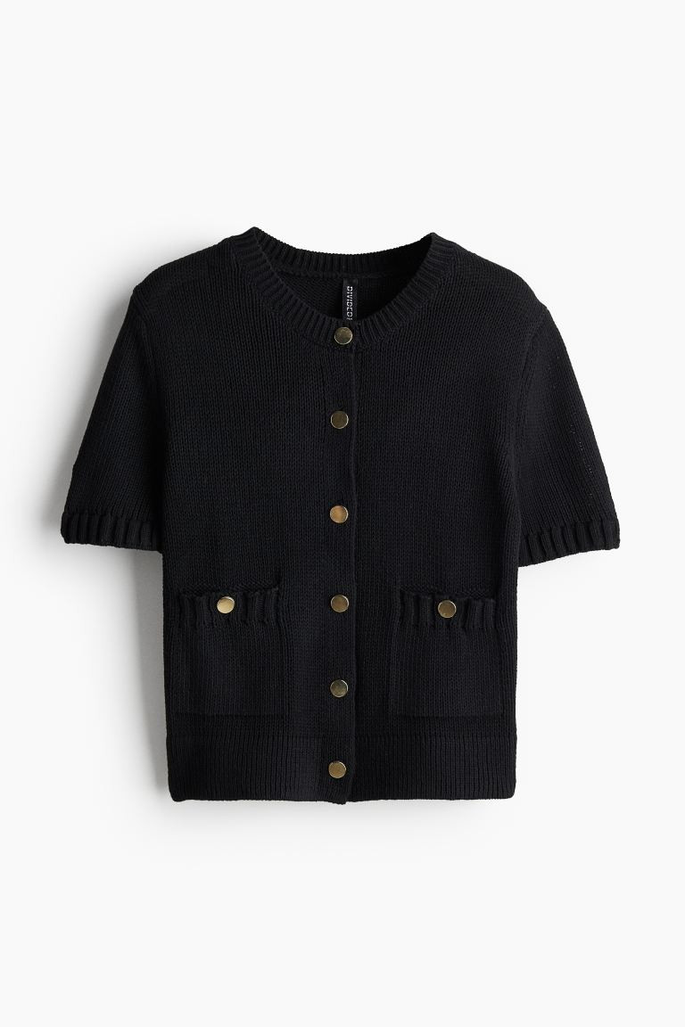 Short-Sleeved Cardigan | H&M (US + CA)