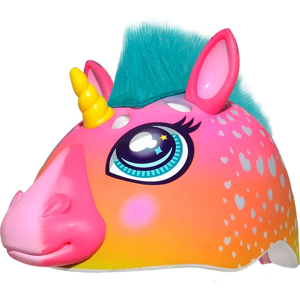 Raskullz Super Rainbow Unicorn Hair Bike Helmet, Child 5+ (50-54cm) | Walmart (US)