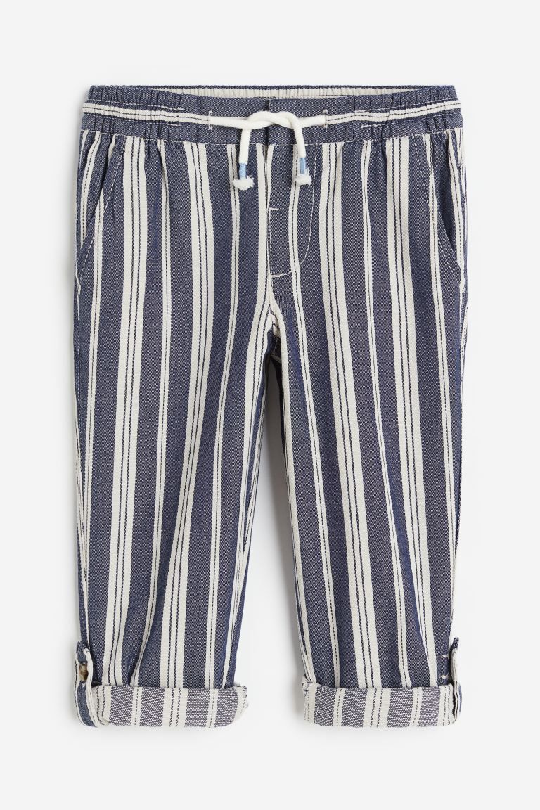 Loose Fit Roll-up Pants | H&M (US + CA)