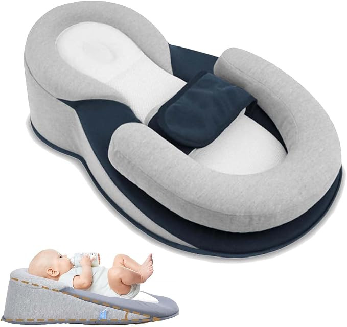 RestNest Baby Bed Acid Reflux with Strap, Keesley Rest Nest Baby Bed, for Comfortable Play & Feed... | Amazon (US)