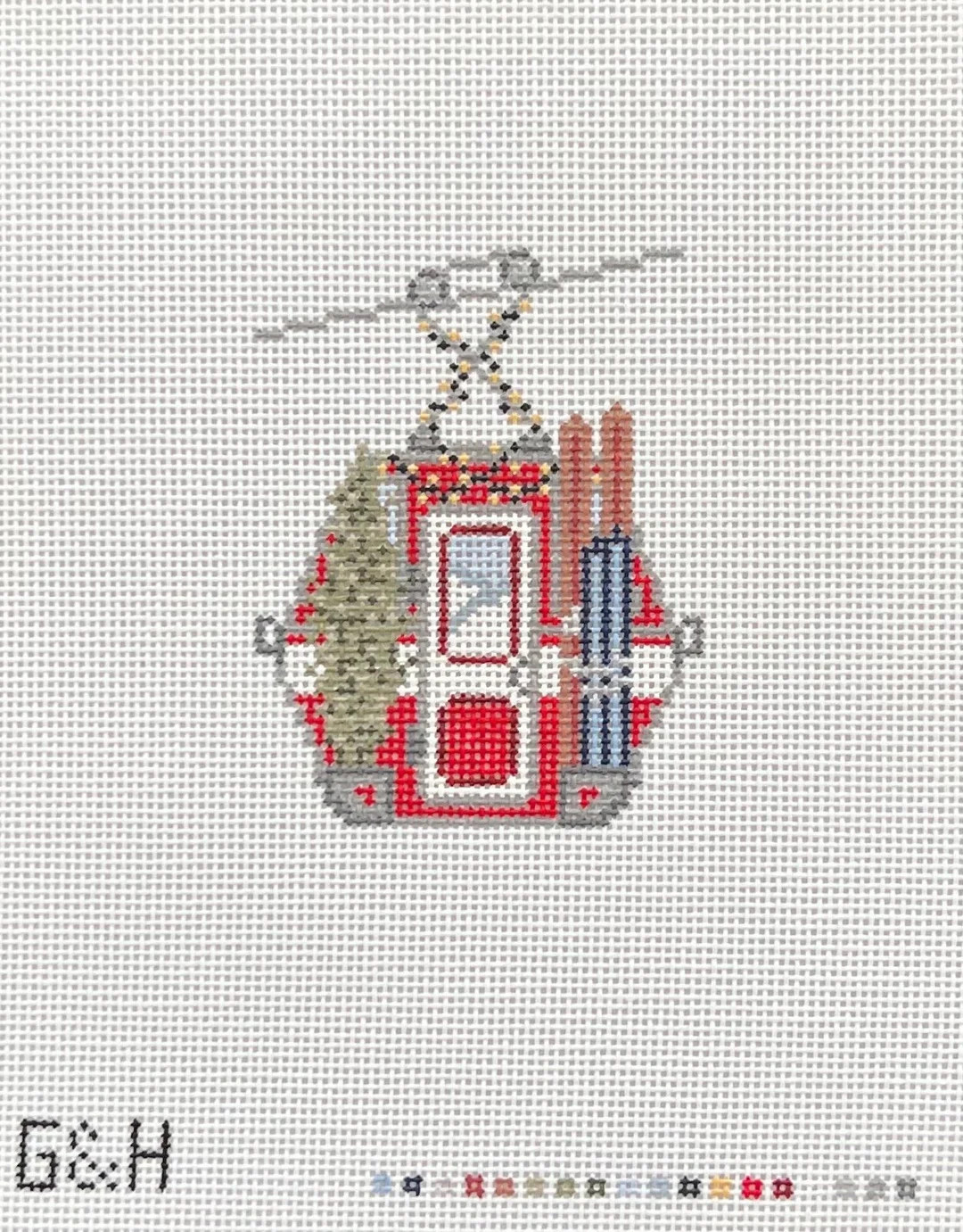 Gondola Needlepoint Canvas Holiday Collection - Etsy | Etsy (US)