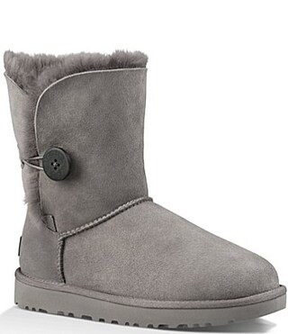 UGG Bailey Button II Suede Water-Repellent Boots - 5 | Dillard's