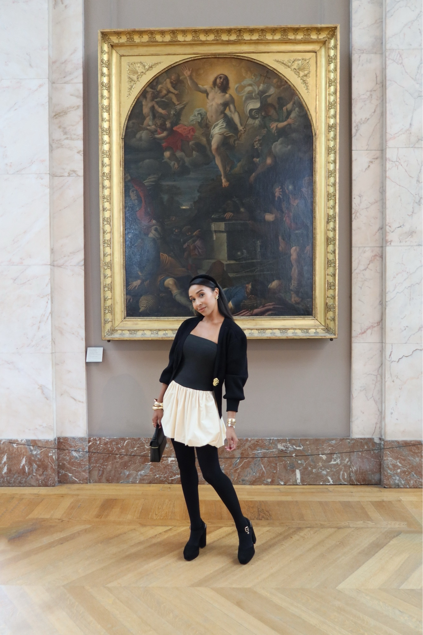 Paris day 2 outfit. A cute look for the museum. My shoes are by Coach but they don’t sell them anymore. My earrings are Chanel but aren’t on the site, so I tagged a very similar pair. 

#LTKTravel #LTKFindsUnder50 #LTKFindsUnder100