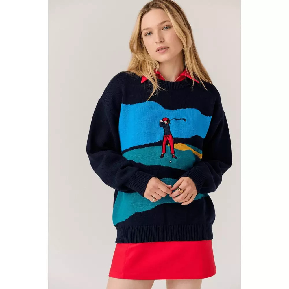 Goldie Byrd Golf Scene Sweater | PGA TOUR Superstore