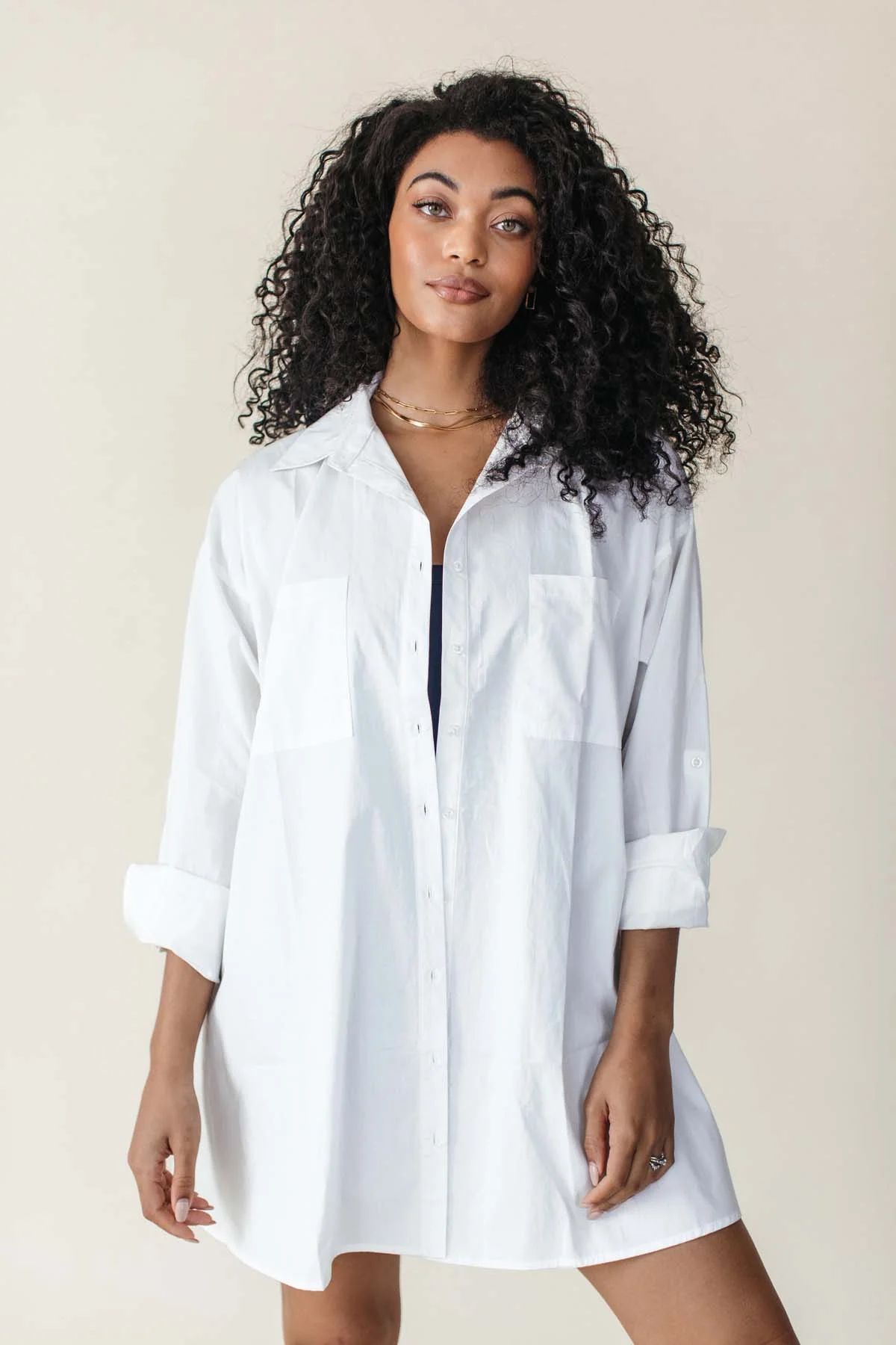 Nora Oversized Button Down | The Post