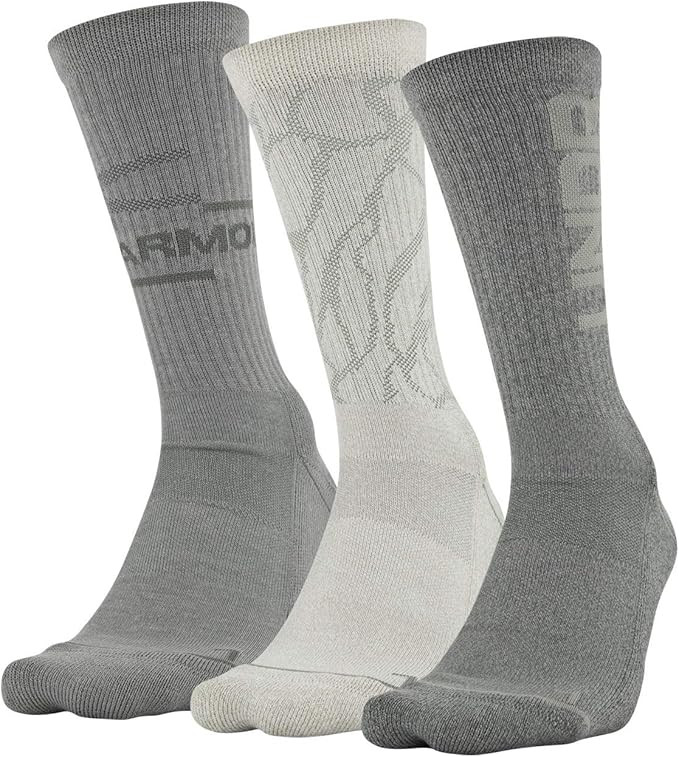 Under Armour Men's Phenom Graphic Crew Socks, 3-Pairs | Amazon (US)