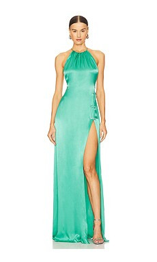 SAU LEE Porter Dress in Jade Green from Revolve.com | Revolve Clothing (Global)