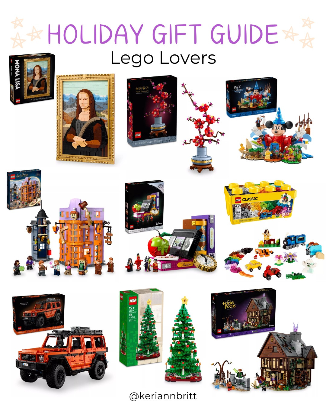 2024 Holiday Gift Guide for Lego Lovers

2024 gifts / Christmas gift / presents for everyone / gift guide / holiday gift / Christmas gift guide / gifts for him / gifts for her / popular holiday gifts / Lego Set / Lego Gift Sets

#LTKHoliday #LTKGiftGuide #LTKKids