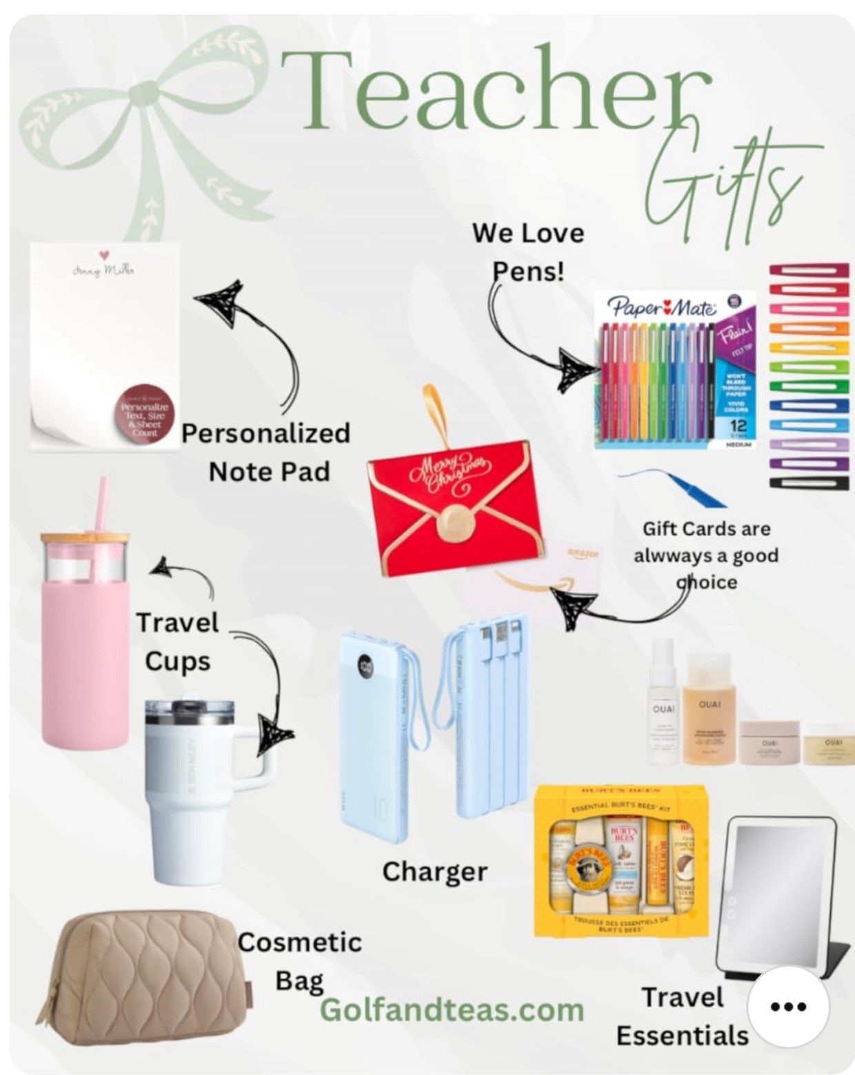 Here are some great ideas for teachers gifts, coming from a teacher  

#LTKGiftGuide #LTKHoliday #LTKdayinmylife