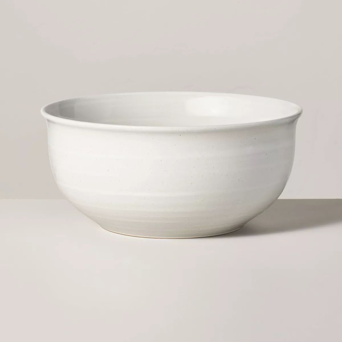 203oz Flared Brim Stoneware Serving Bowl Vintage Cream - Hearth & Hand™ with Magnolia | Target
