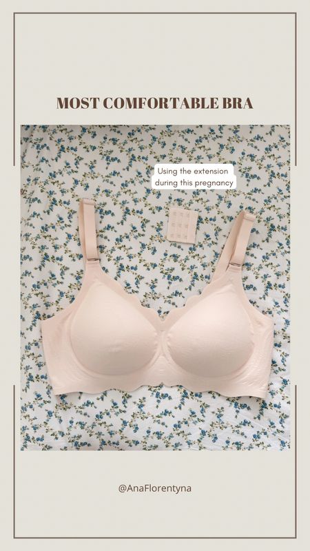 Love this cloud-soft bra and the extension has been AMAZING during my pregnancy.  It’s a seamless bra and I often don’t realize it have it on.  Best Amazon finds!

#LTKfindsunder50