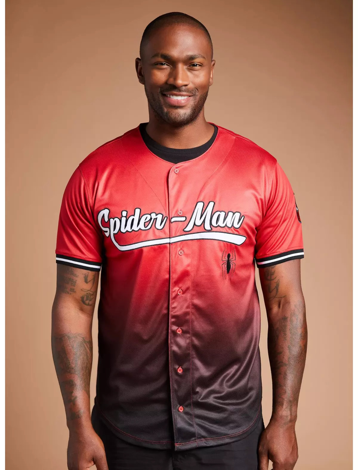 Marvel Spider-Man Ombre Baseball Jersey - BoxLunch Exclusive | BoxLunch