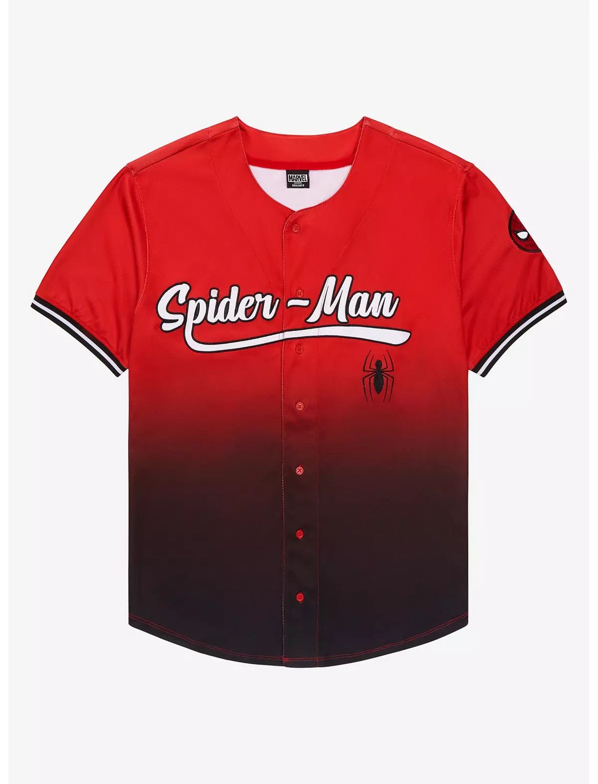 Marvel Spider-Man Ombre Baseball Jersey - BoxLunch Exclusive | BoxLunch