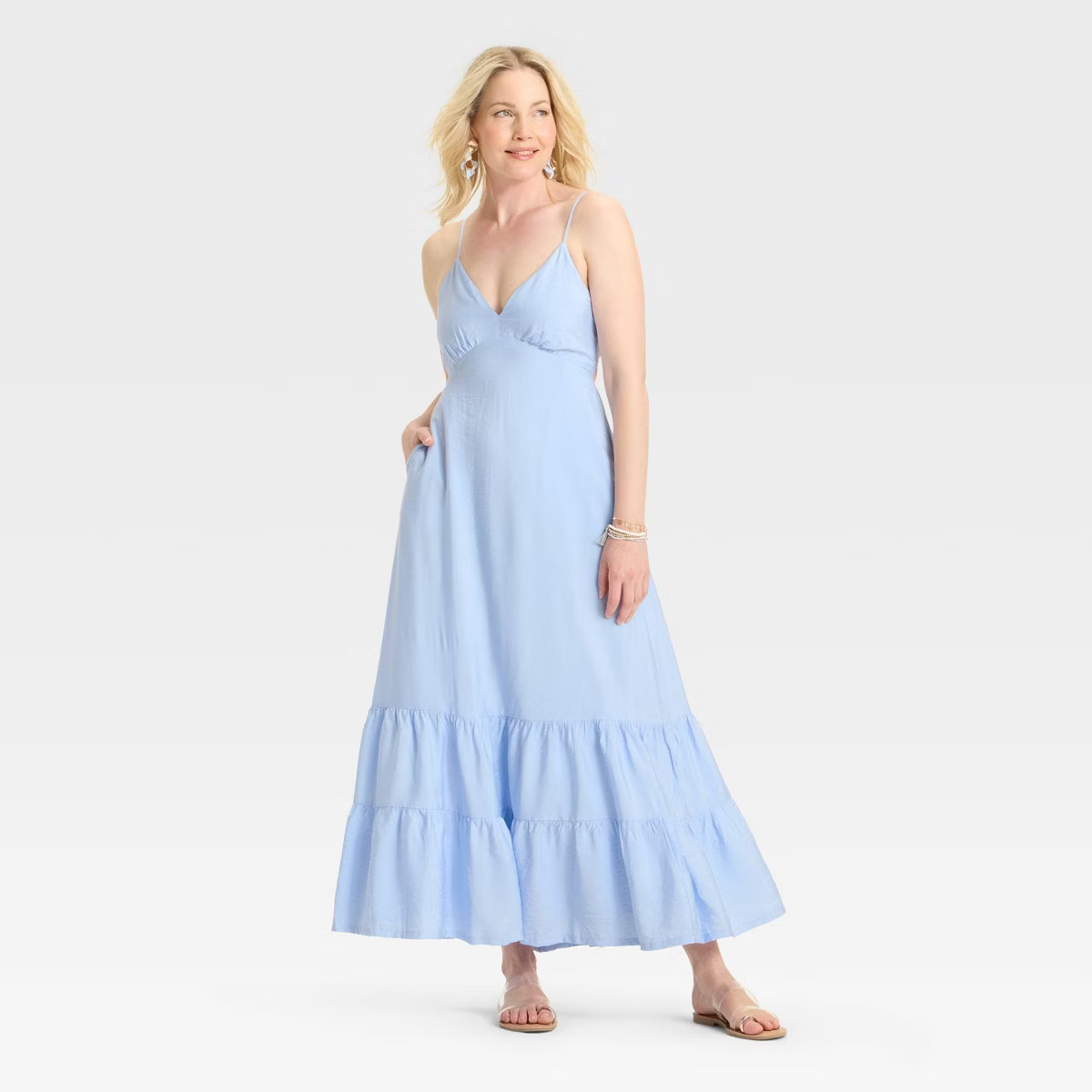 Women's Open Back Maxi Dress - A New Day™ | Target