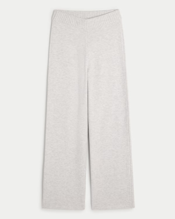 Women's Gilly Hicks Sweater-Knit Straight Pants | Women's Bottoms | HollisterCo.com | Hollister (US)