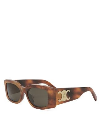 Maxi Triomphe Rectangular Sunglasses, 53mm | Bloomingdale's (US)