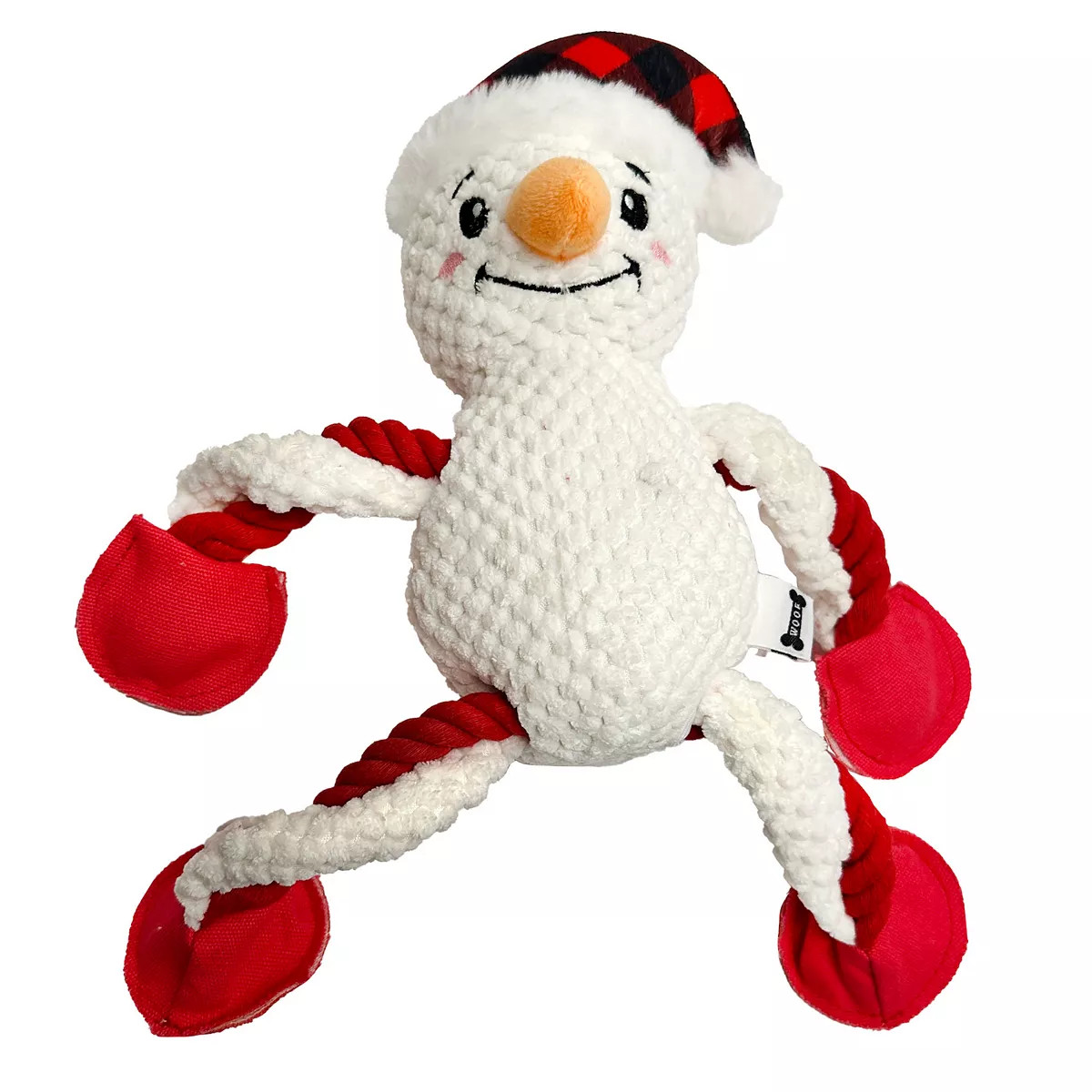 Woof Snowman Rope Dog Toy | Kohl's