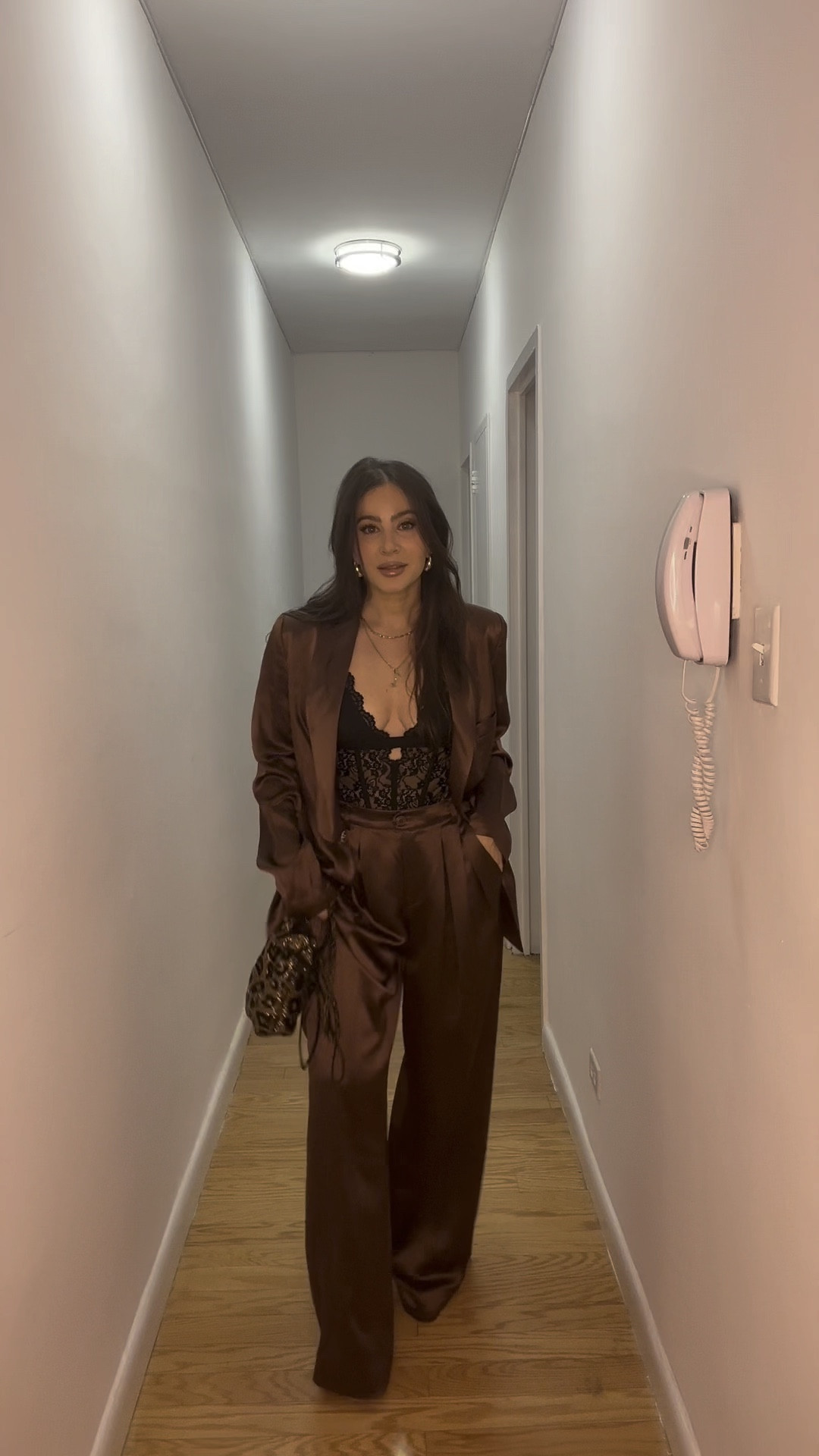 Shop my NYFW look from CamiNYC 🤎 Its a must wear for your next special occasion or event 

Pants I’m an XS - bodysuit XS - blazer S

#LTKstyletip #LTKparties #LTKworkwear