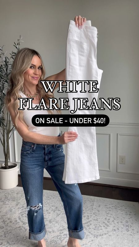 White flare jeans on sale 30% - under $40!! Wearing 0 short. No code necessary 

Wearing xs in all sweaters and tops!


Spring outfits, spring sweaters, white jeans

Follow my shop @roseykatestyle on the @shop.LTK app to shop this post and get my exclusive app-only content!

#liketkit #LTKfindsunder50 #LTKsalealert #LTKover40
@shop.ltk
https://liketk.it/4wdqn

#LTKover40 #LTKsalealert #LTKfindsunder50