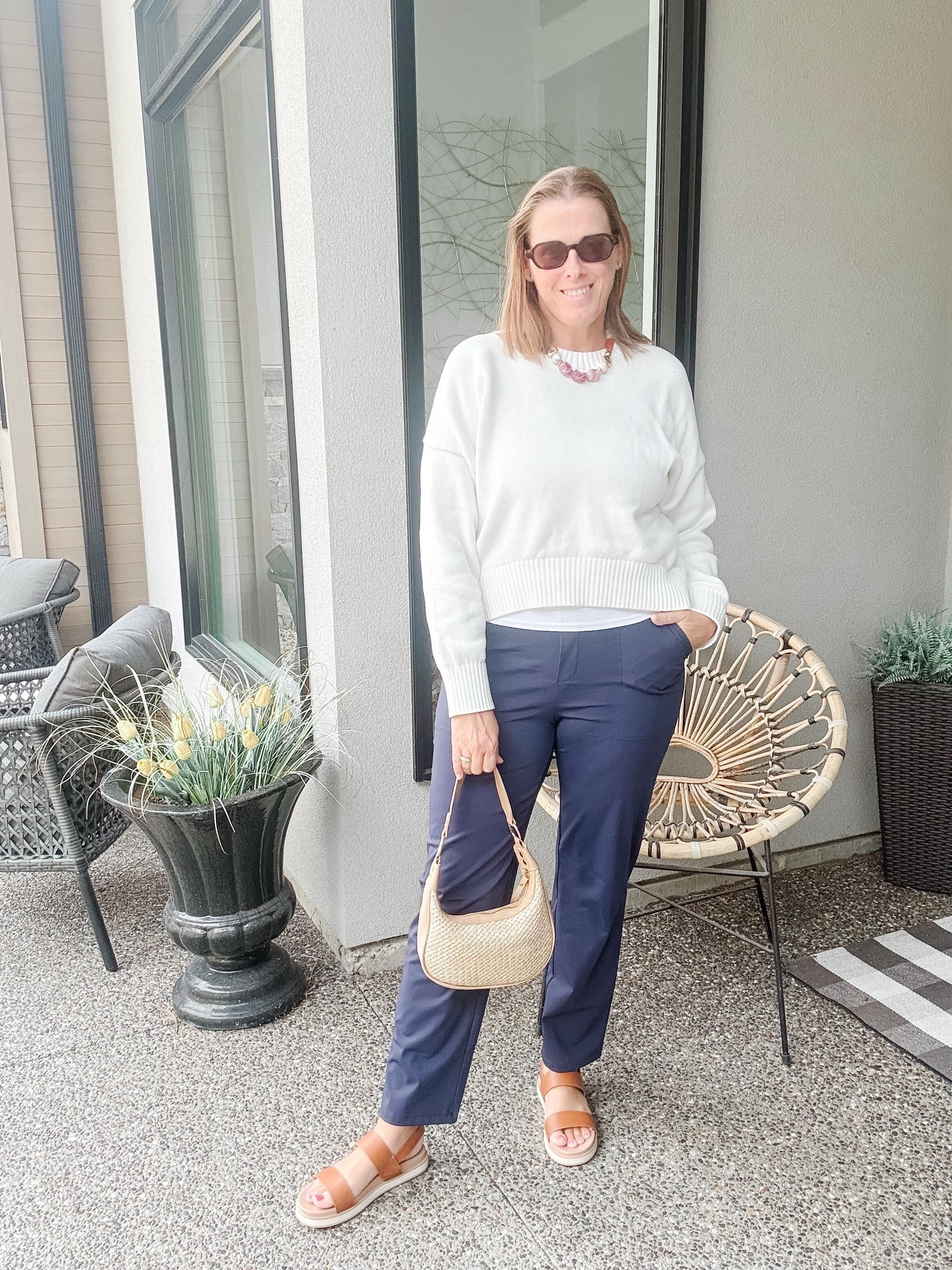 Weekend outfit

These pants are a tailored look but super comfy 

Fall outfit, fall style, outfits for fall, style over 50, look for less

#LTKsummer #LTKcanada #LTKmidsize