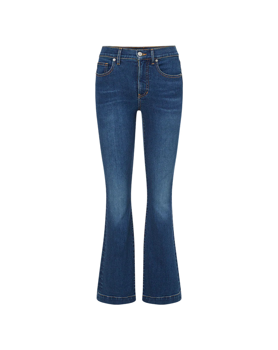 Carson Kick-Flare High-Rise Jean | Veronica Beard | Veronica Beard