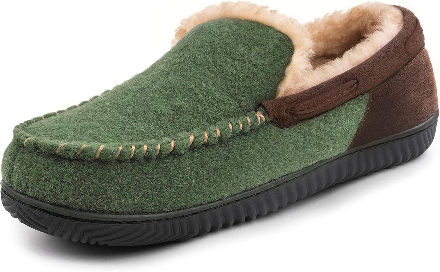 RockDove Men's Hearthfire Memory Foam Moc Slipper | Amazon (US)