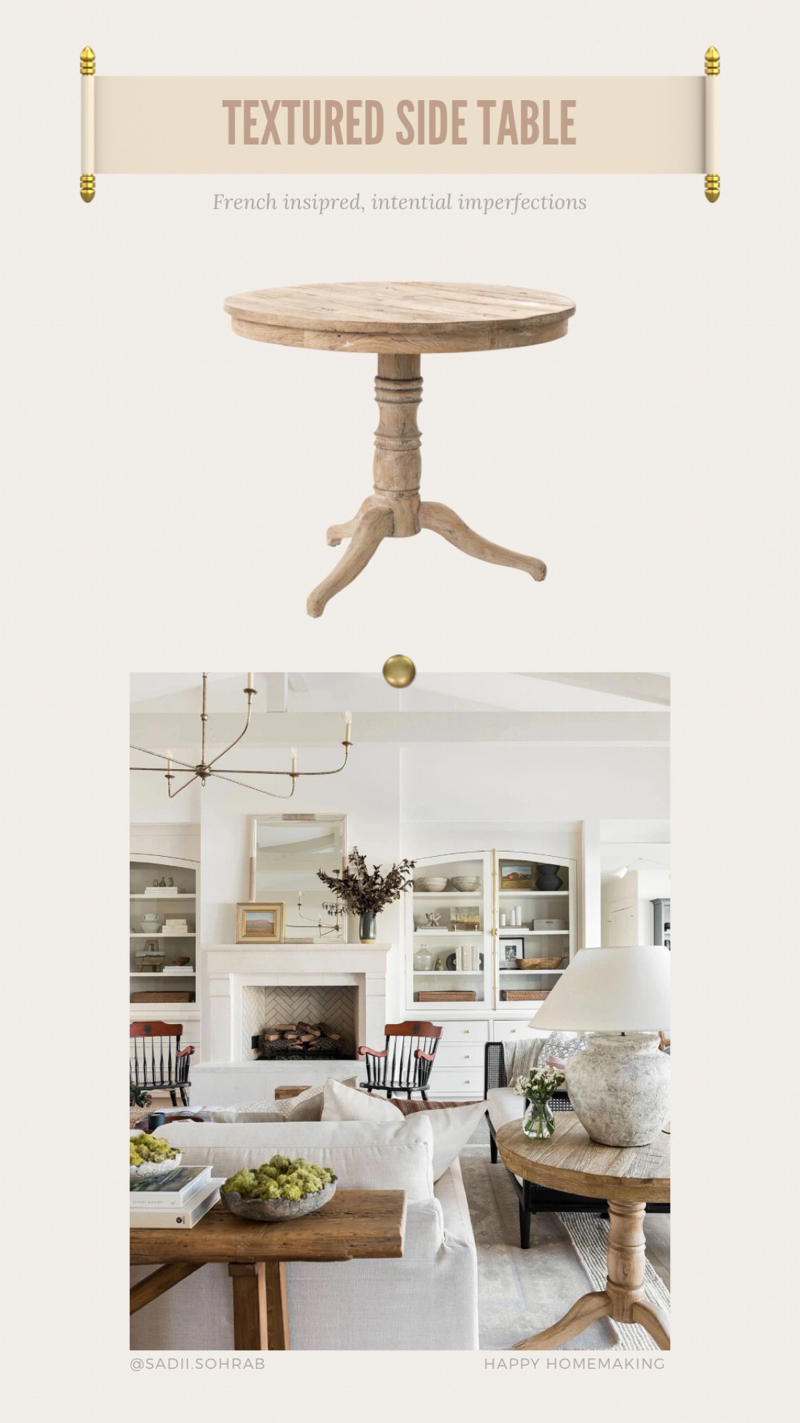 Side table #livingroom #sidetable 

#LTKStyleTip #LTKHome #LTKHoliday