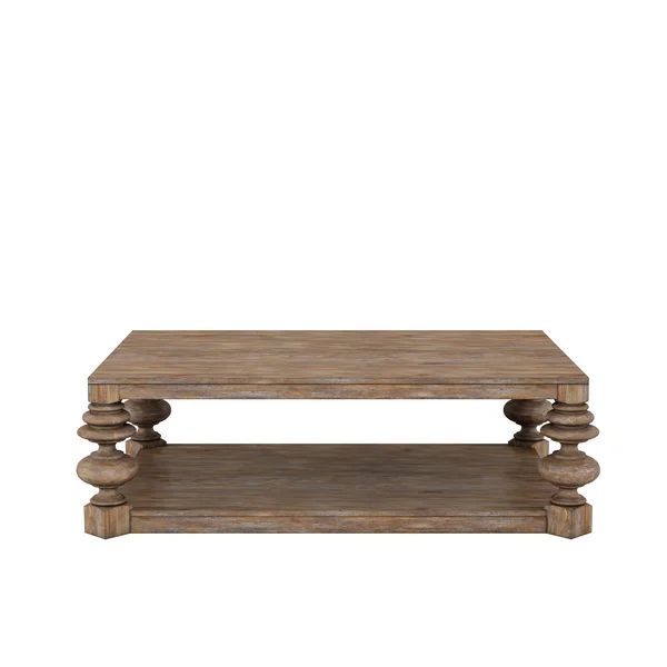 Caldwin Solid Wood Storage Coffee Table | Wayfair North America