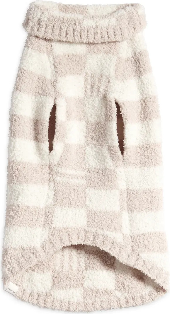 Barefoot Dreams® CozyChic® Checks & Stripes Pet Sweater | Nordstrom | Nordstrom