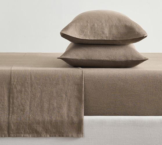 Belgian Flax Linen Sheet Set | Pottery Barn (US)