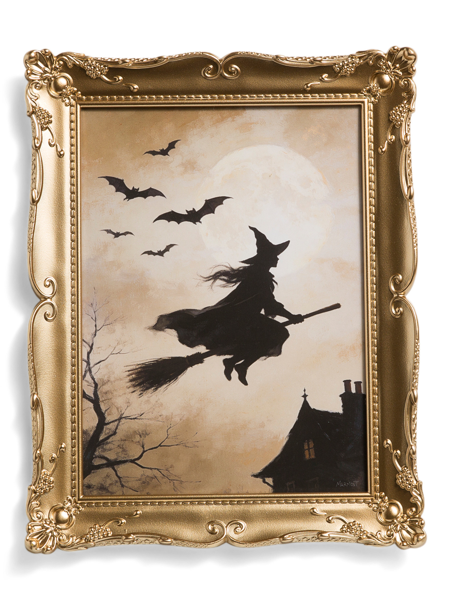 14x11 Flying Witch Wall Art | TJ Maxx
