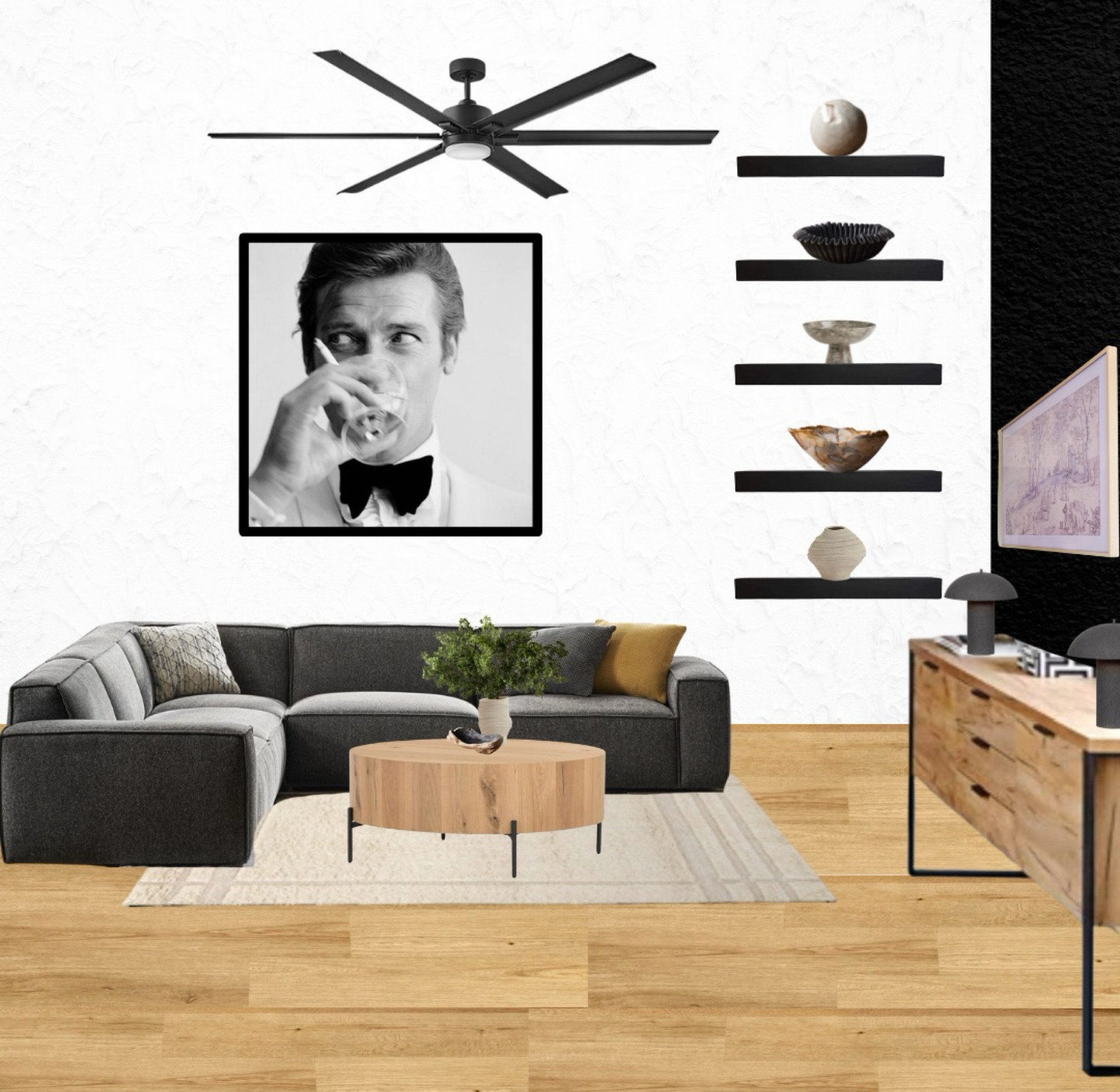 Lounge in luxury for a fraction of the price. Shop this living room below 👇🏼 

#LTKfindsunder100 #LTKstyletip #LTKhome