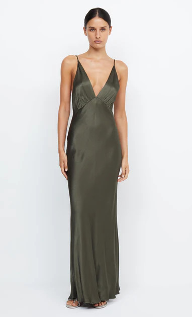 MOON DANCE V MAXI DRESS - DARK WILLOW | Bec & Bridge (Global)