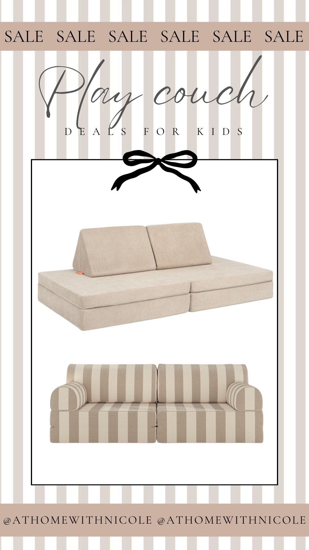 Play couch for the kids! We went to in the nugget but this new house of Noa play couch is so stinking cute and aesthetically pleasing! 

Nugget is still 10% off today!
House of noa still 25% off today!

Play couch, kids play couch, nugget couch, house of noa play couch, cyber deals, cyber Monday, Black Friday, toddler play deals, toddler must haves, gift guide, toddler gift ideas

#LTKHoliday #LTKGiftGuide #LTKKids