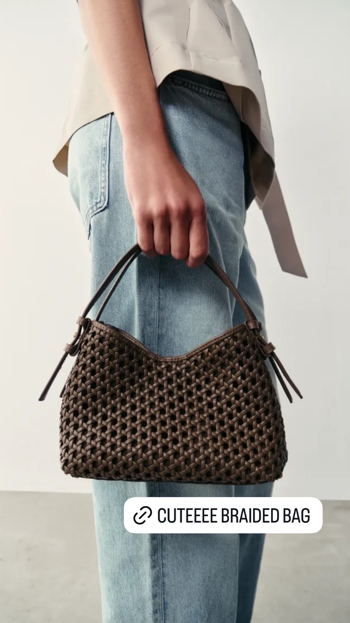 Love this braided bag!