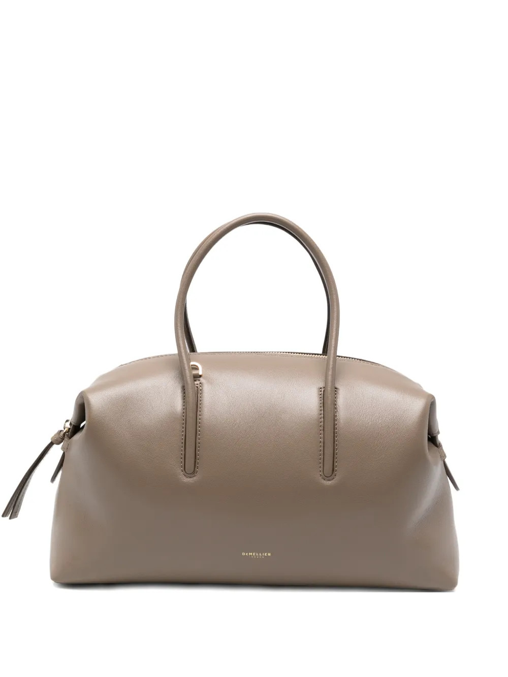 DeMellier The Midi Stockholm Top Handle Leather Tote Bag | Neutrals | FARFETCH ES | Farfetch Global