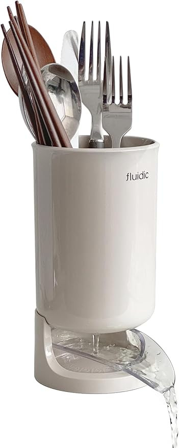 carrotez Utensil Drying Holder for Kitchen Counter, Self Draining, Small Utensil Cutlery Flatware... | Amazon (US)