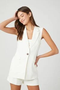 Notched Blazer Vest | Forever 21 (US)